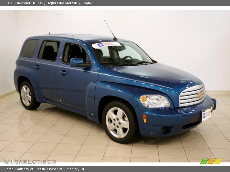 Aqua Blue Metallic / Ebony 2010 Chevrolet HHR LT