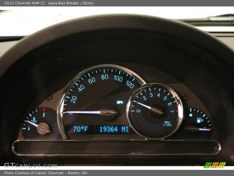 Aqua Blue Metallic / Ebony 2010 Chevrolet HHR LT