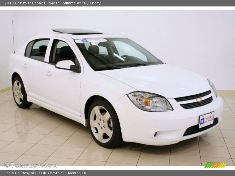 Summit White / Ebony 2010 Chevrolet Cobalt LT Sedan