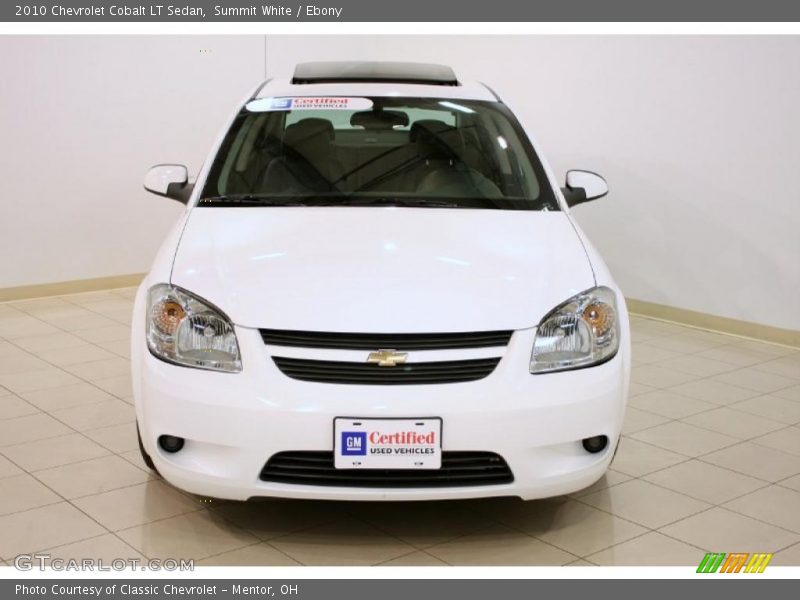 Summit White / Ebony 2010 Chevrolet Cobalt LT Sedan