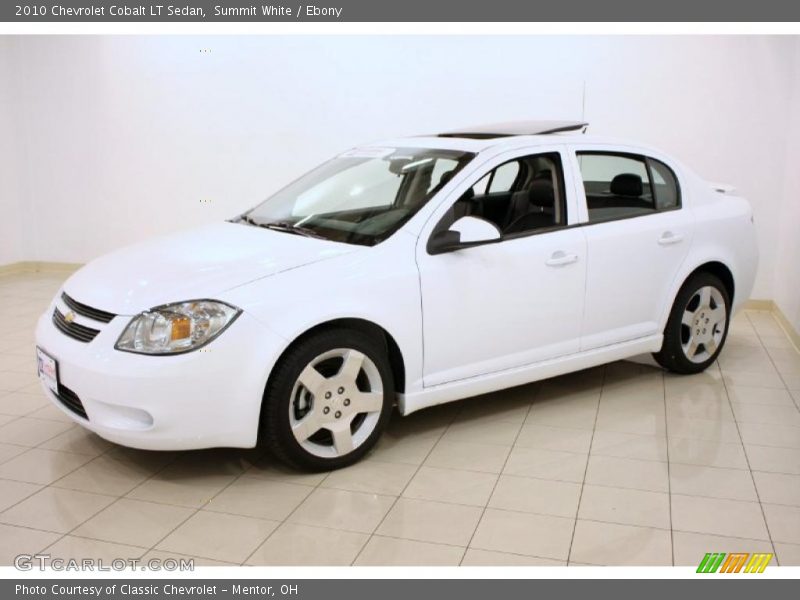Summit White / Ebony 2010 Chevrolet Cobalt LT Sedan