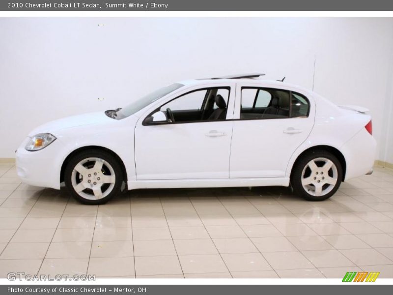 Summit White / Ebony 2010 Chevrolet Cobalt LT Sedan