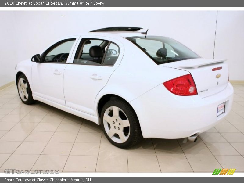 Summit White / Ebony 2010 Chevrolet Cobalt LT Sedan