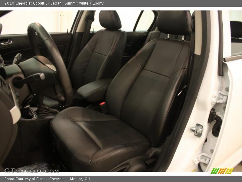 Summit White / Ebony 2010 Chevrolet Cobalt LT Sedan