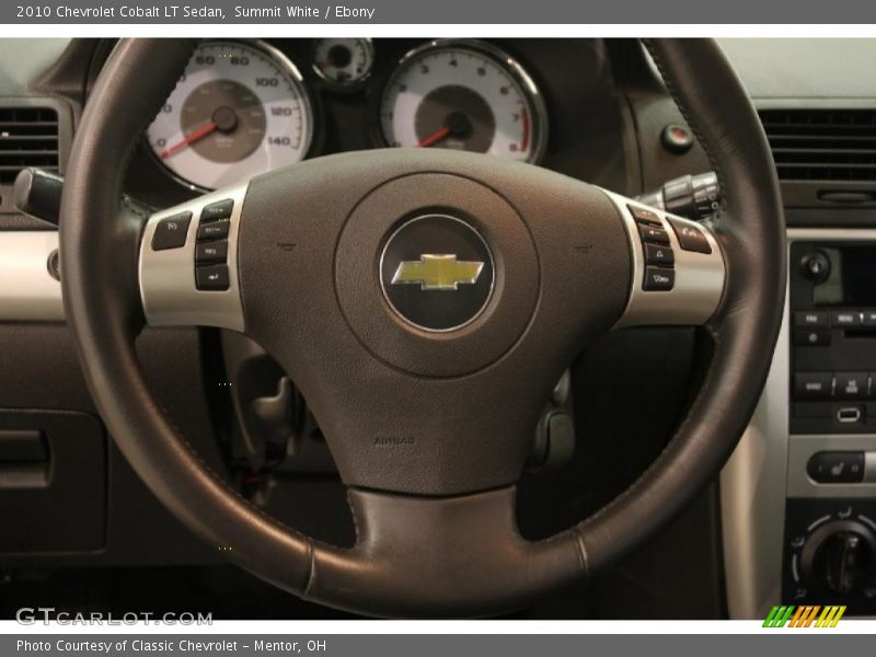 Summit White / Ebony 2010 Chevrolet Cobalt LT Sedan