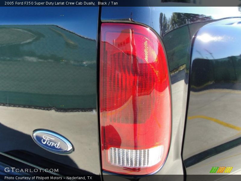 Black / Tan 2005 Ford F350 Super Duty Lariat Crew Cab Dually