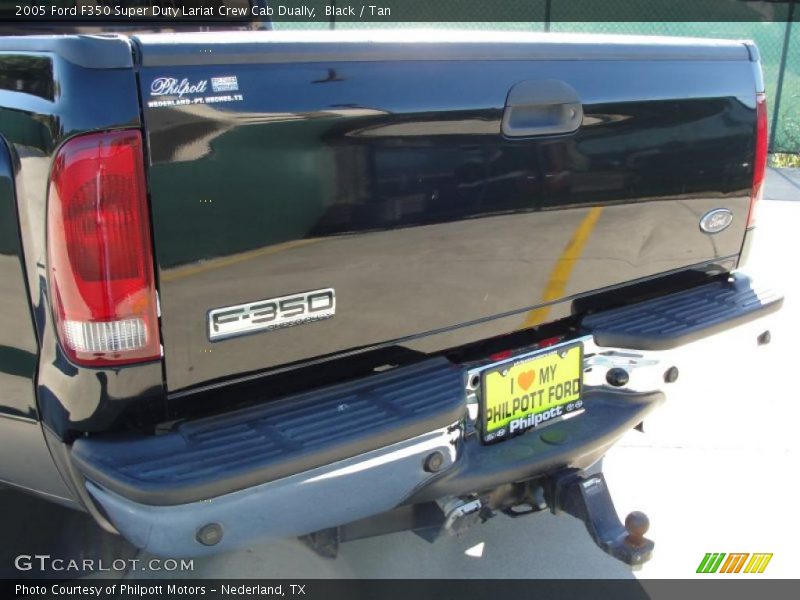 Black / Tan 2005 Ford F350 Super Duty Lariat Crew Cab Dually