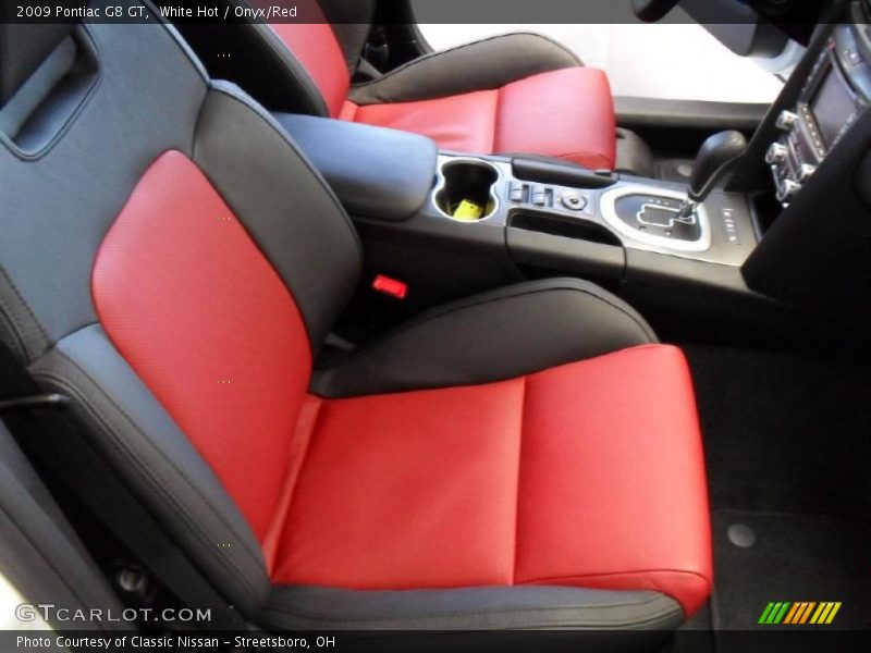  2009 G8 GT Onyx/Red Interior