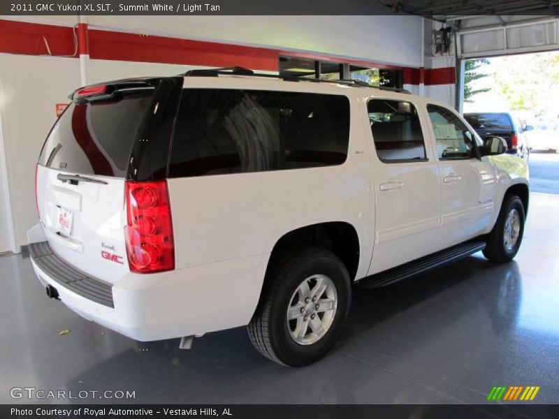 Summit White / Light Tan 2011 GMC Yukon XL SLT