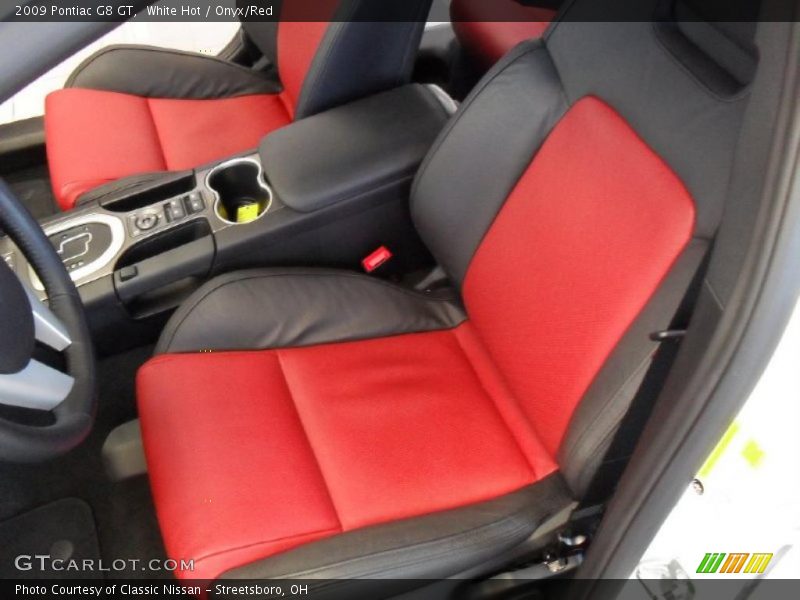  2009 G8 GT Onyx/Red Interior