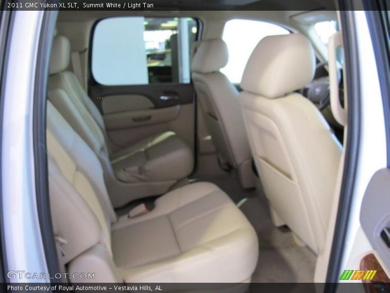 Summit White / Light Tan 2011 GMC Yukon XL SLT