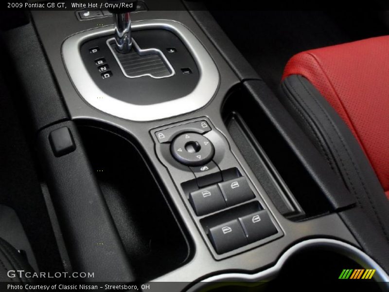 Controls of 2009 G8 GT