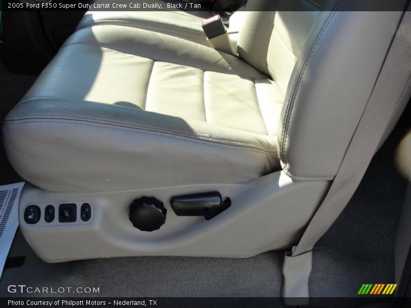 Black / Tan 2005 Ford F350 Super Duty Lariat Crew Cab Dually
