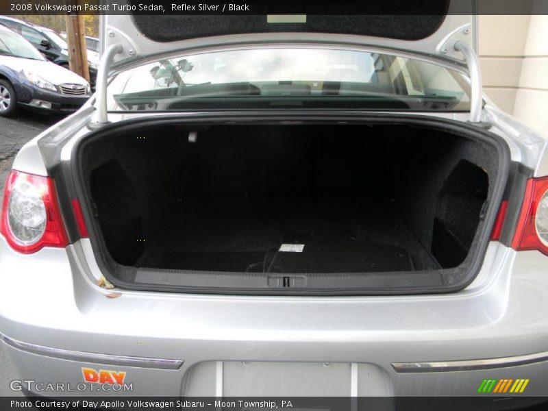Reflex Silver / Black 2008 Volkswagen Passat Turbo Sedan