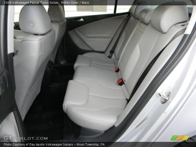 Reflex Silver / Black 2008 Volkswagen Passat Turbo Sedan