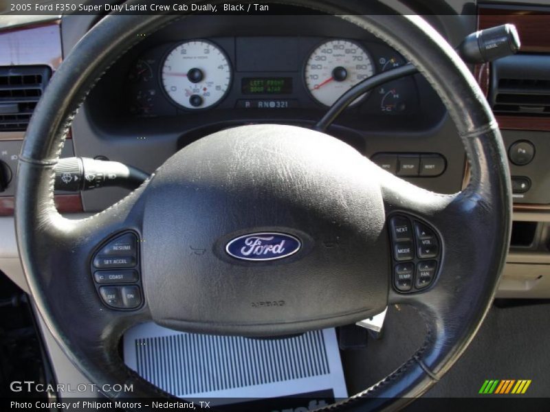 2005 F350 Super Duty Lariat Crew Cab Dually Steering Wheel