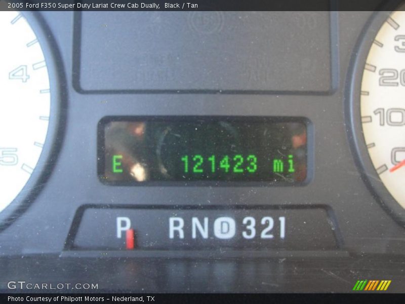Black / Tan 2005 Ford F350 Super Duty Lariat Crew Cab Dually