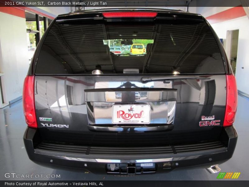 Carbon Black Metallic / Light Tan 2011 GMC Yukon SLT