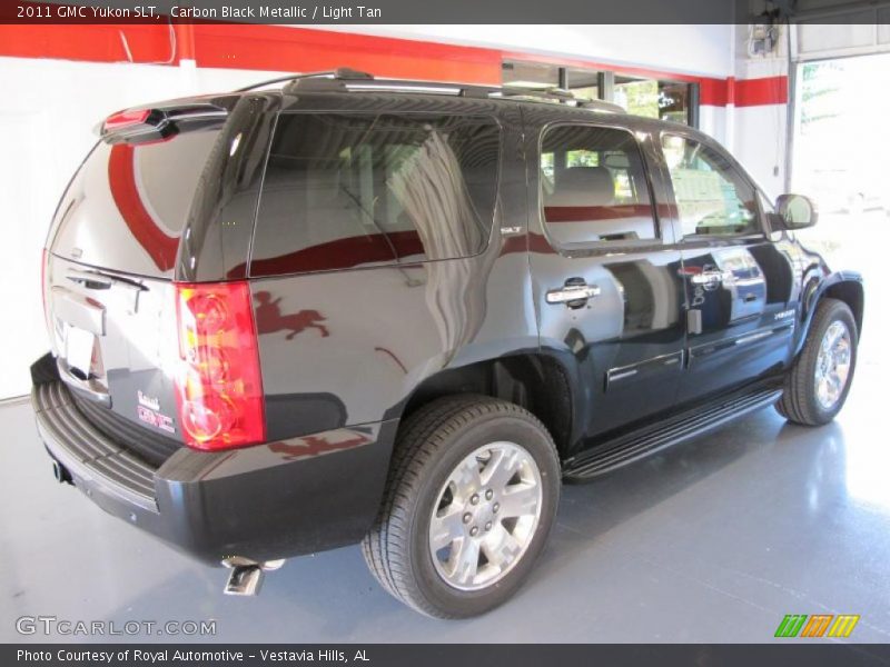 Carbon Black Metallic / Light Tan 2011 GMC Yukon SLT