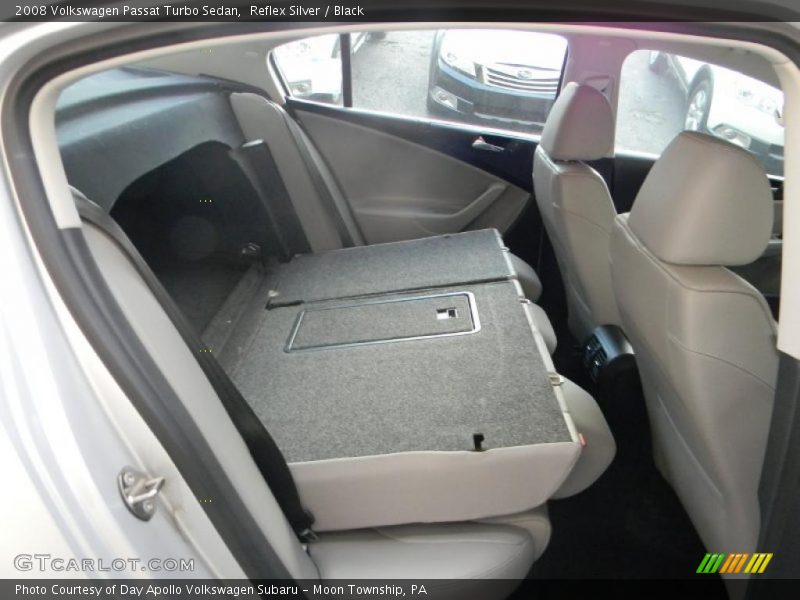 Reflex Silver / Black 2008 Volkswagen Passat Turbo Sedan