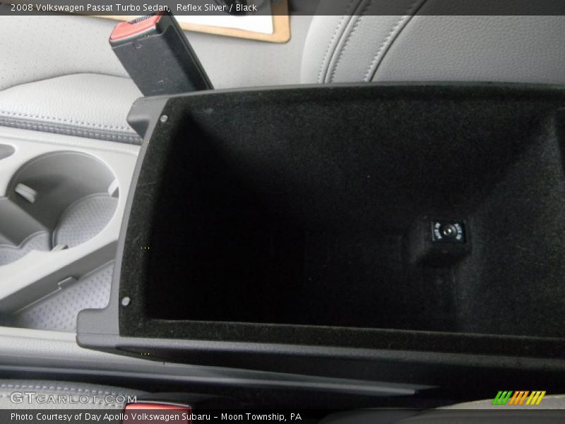 Reflex Silver / Black 2008 Volkswagen Passat Turbo Sedan
