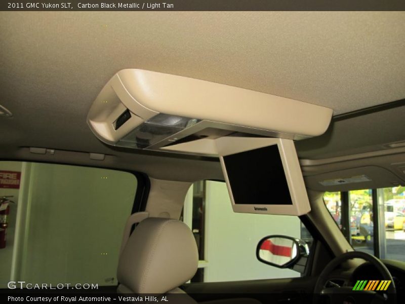 Carbon Black Metallic / Light Tan 2011 GMC Yukon SLT