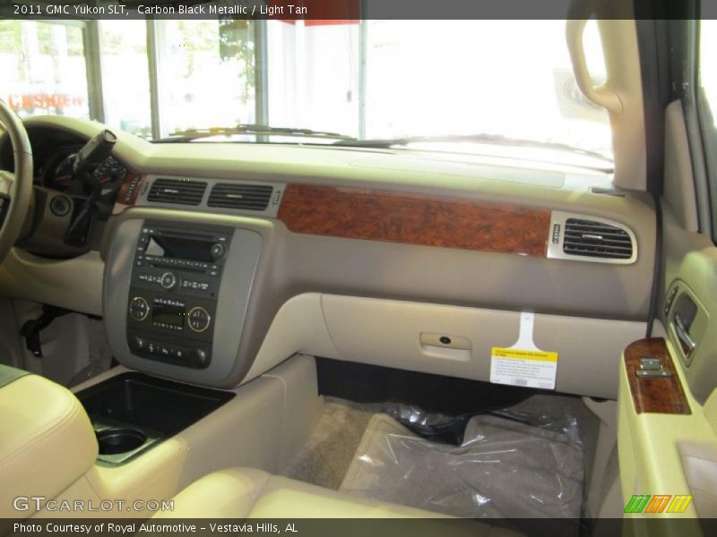 Carbon Black Metallic / Light Tan 2011 GMC Yukon SLT