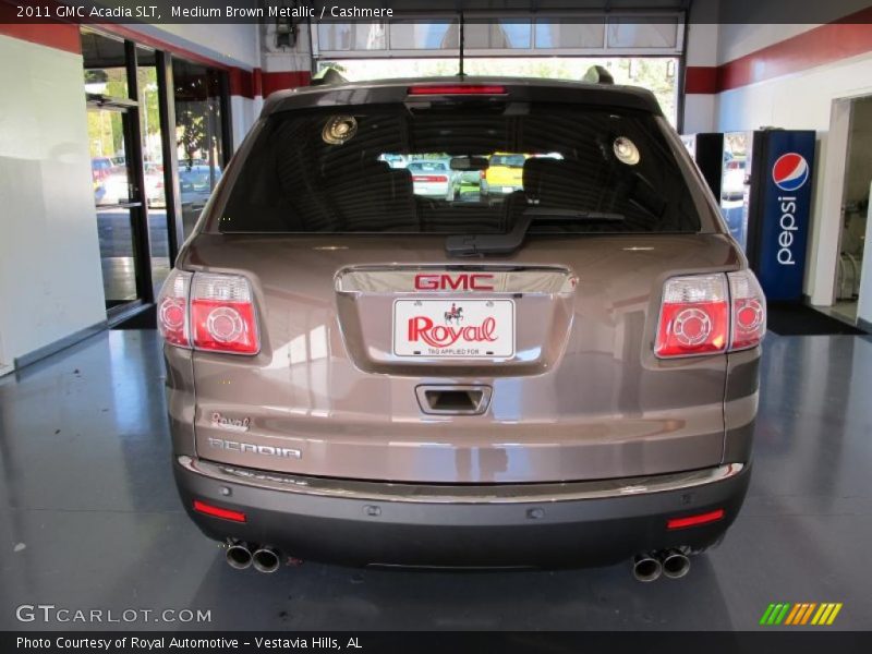 Medium Brown Metallic / Cashmere 2011 GMC Acadia SLT