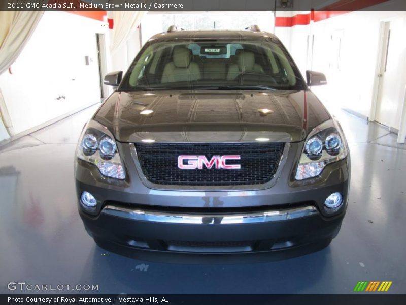 Medium Brown Metallic / Cashmere 2011 GMC Acadia SLT