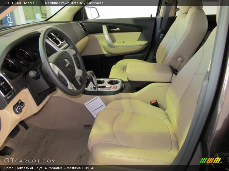 Medium Brown Metallic / Cashmere 2011 GMC Acadia SLT