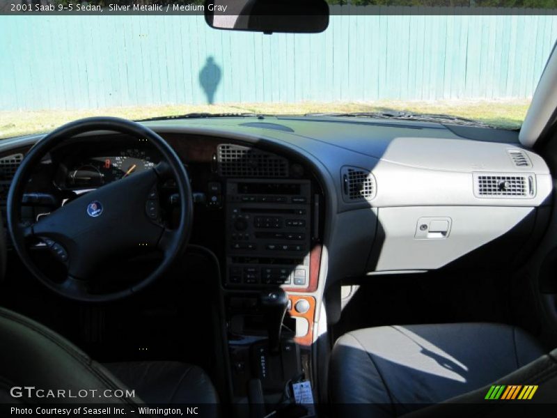 Silver Metallic / Medium Gray 2001 Saab 9-5 Sedan