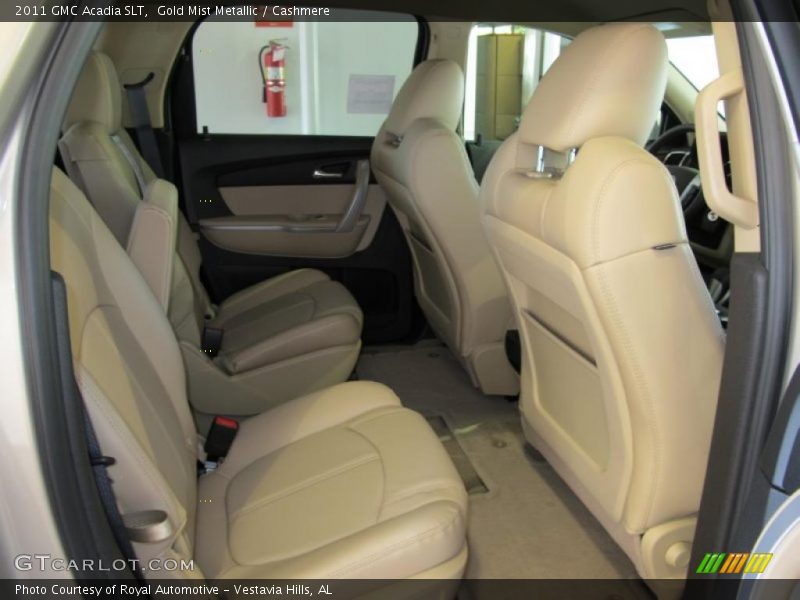 Gold Mist Metallic / Cashmere 2011 GMC Acadia SLT