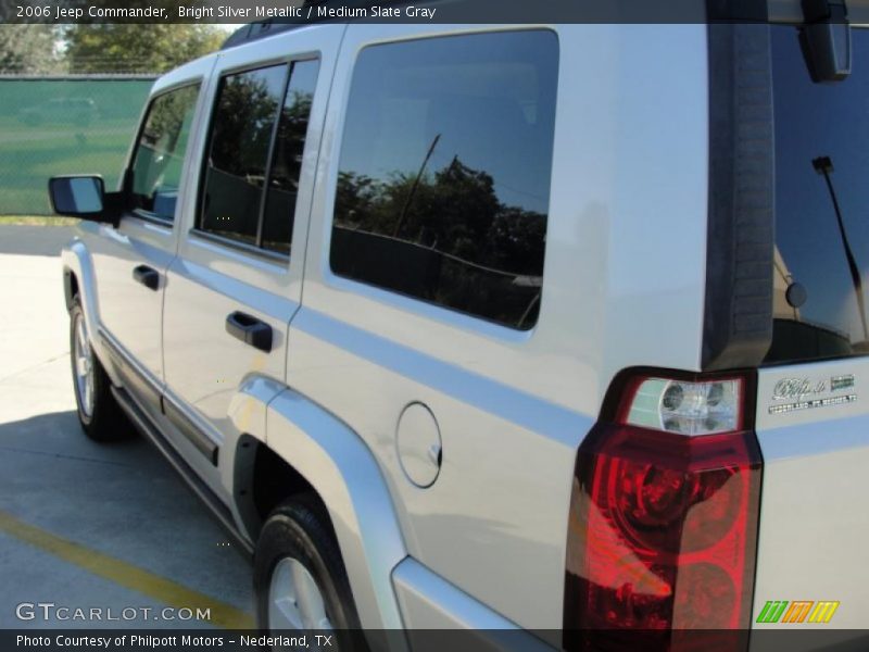 Bright Silver Metallic / Medium Slate Gray 2006 Jeep Commander