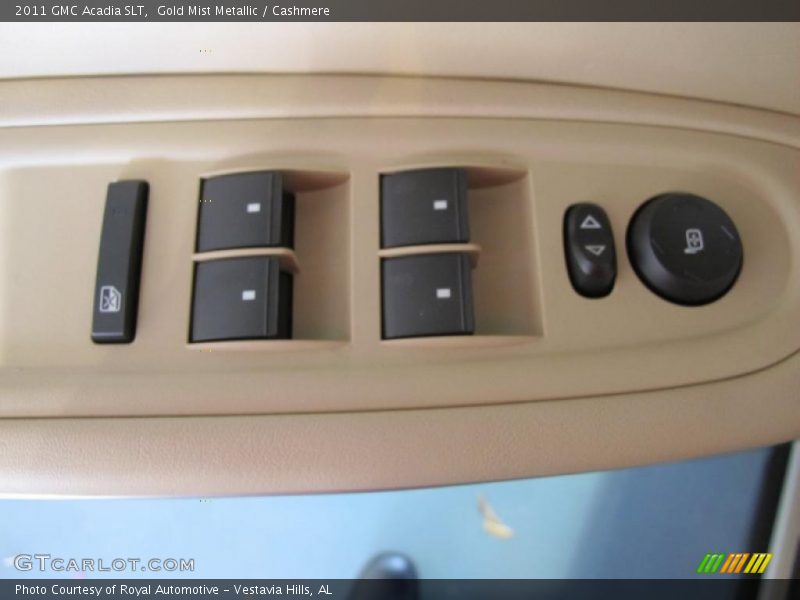 Gold Mist Metallic / Cashmere 2011 GMC Acadia SLT