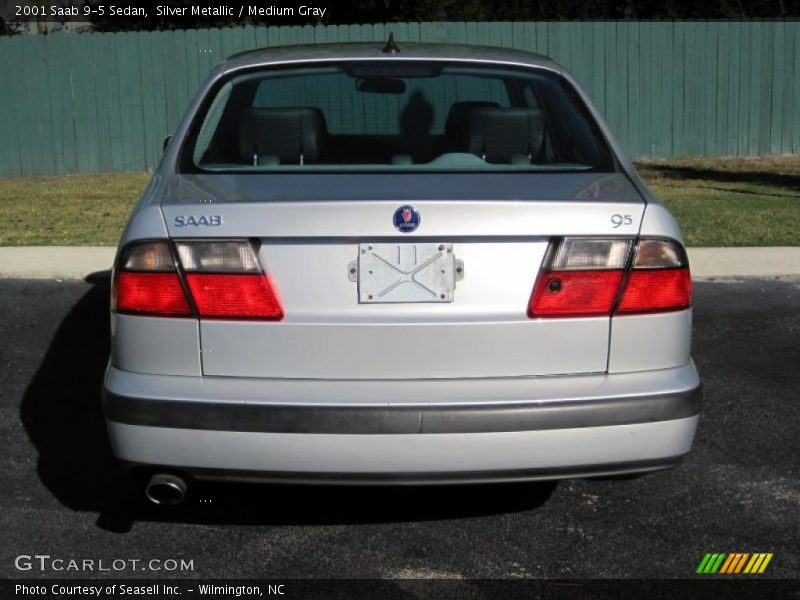 Silver Metallic / Medium Gray 2001 Saab 9-5 Sedan