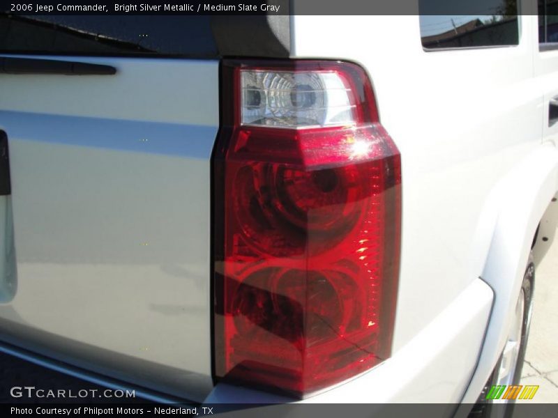Bright Silver Metallic / Medium Slate Gray 2006 Jeep Commander