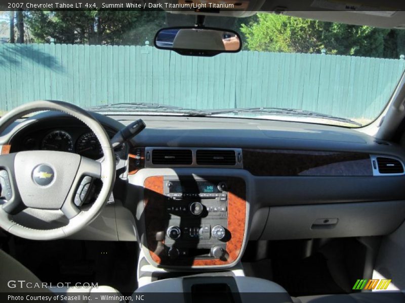Summit White / Dark Titanium/Light Titanium 2007 Chevrolet Tahoe LT 4x4