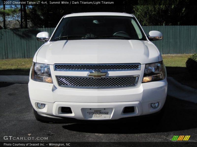 Summit White / Dark Titanium/Light Titanium 2007 Chevrolet Tahoe LT 4x4