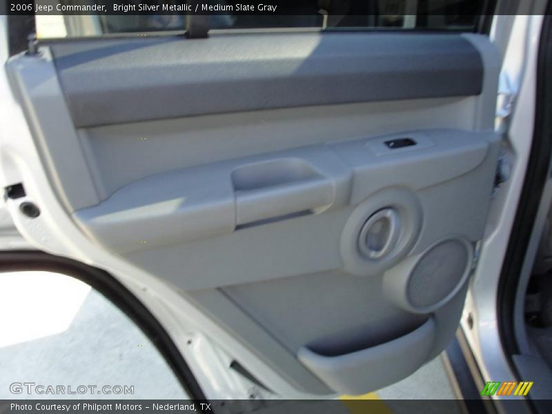 Bright Silver Metallic / Medium Slate Gray 2006 Jeep Commander