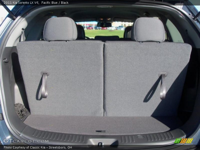 Pacific Blue / Black 2011 Kia Sorento LX V6