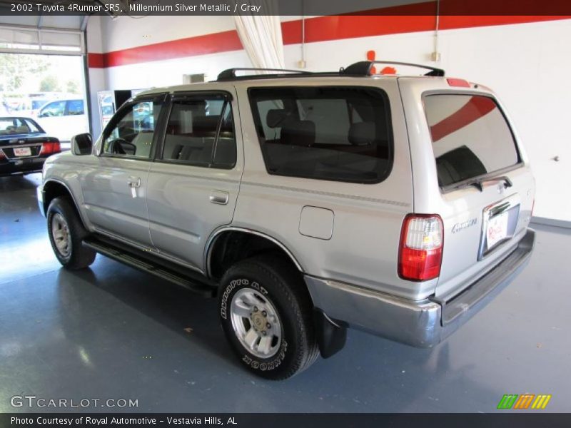 Millennium Silver Metallic / Gray 2002 Toyota 4Runner SR5