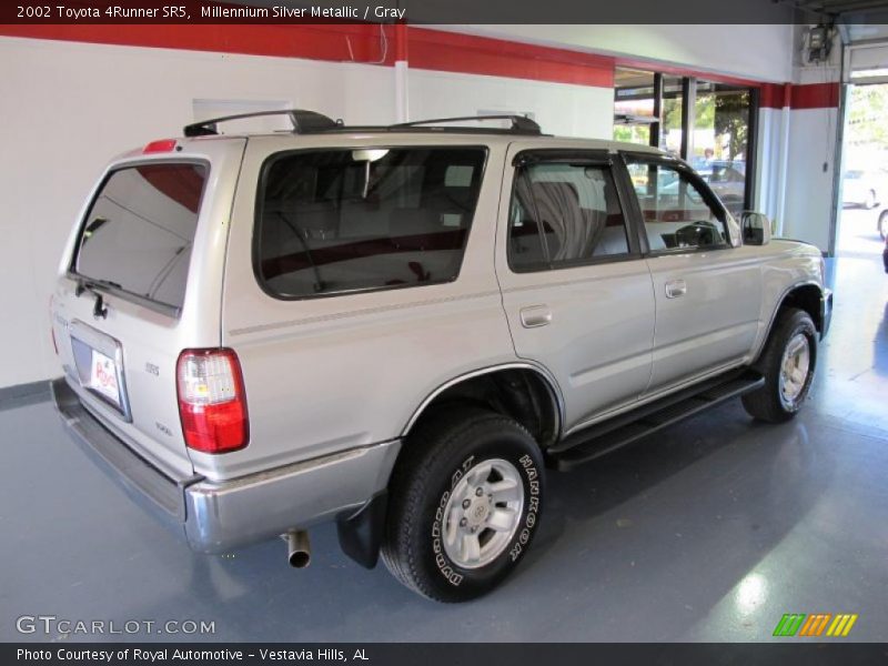 Millennium Silver Metallic / Gray 2002 Toyota 4Runner SR5