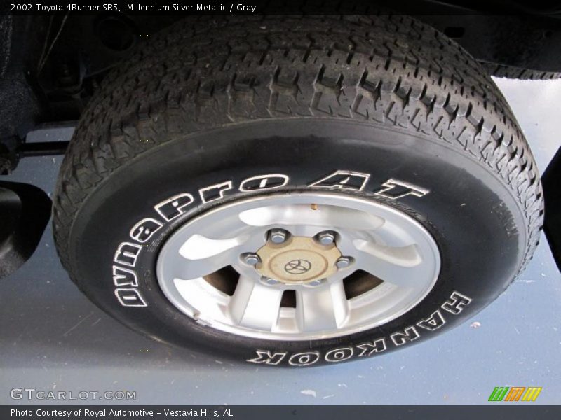 Millennium Silver Metallic / Gray 2002 Toyota 4Runner SR5