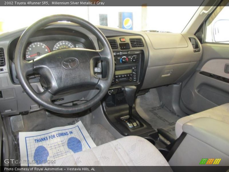 Millennium Silver Metallic / Gray 2002 Toyota 4Runner SR5