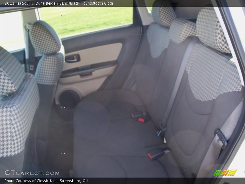 Dune Beige / Sand/Black Houndstooth Cloth 2011 Kia Soul !