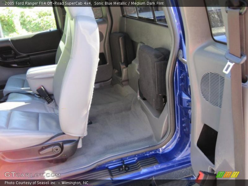 Sonic Blue Metallic / Medium Dark Flint 2005 Ford Ranger FX4 Off-Road SuperCab 4x4