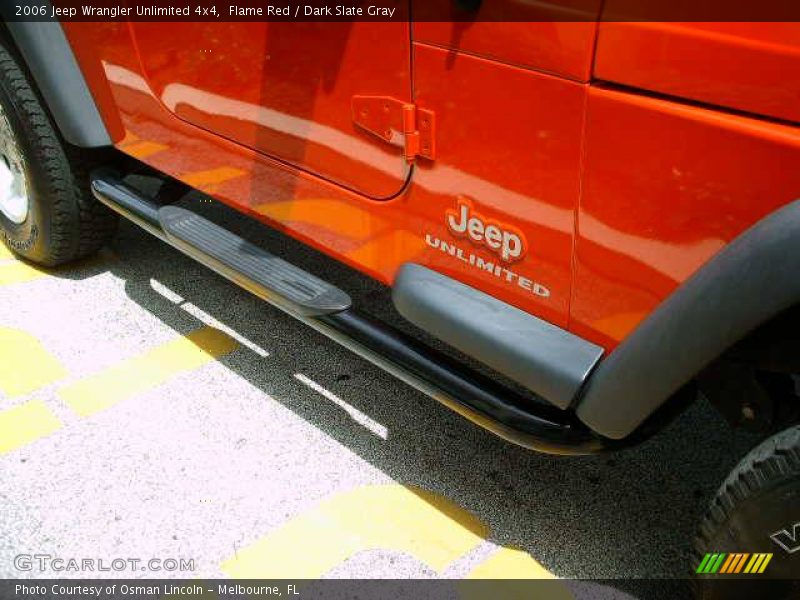 Flame Red / Dark Slate Gray 2006 Jeep Wrangler Unlimited 4x4