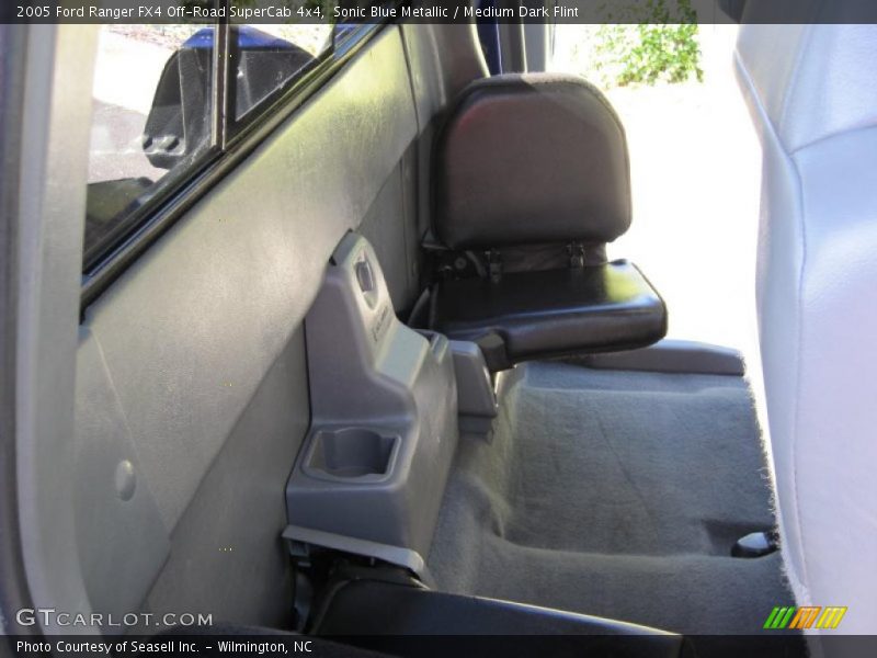Sonic Blue Metallic / Medium Dark Flint 2005 Ford Ranger FX4 Off-Road SuperCab 4x4