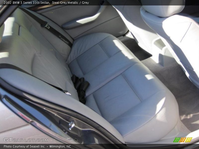 Steel Grey Metallic / Grey 2002 BMW 3 Series 330i Sedan