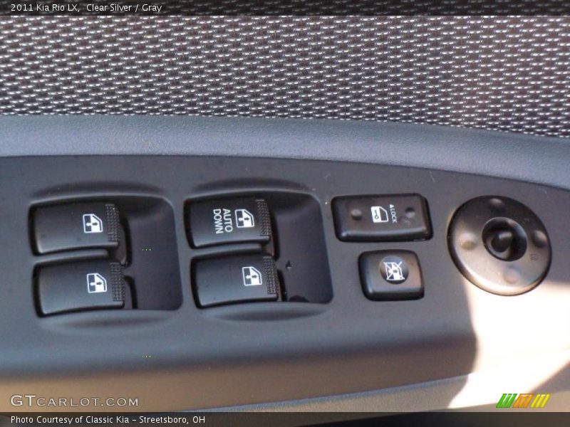 Clear Silver / Gray 2011 Kia Rio LX